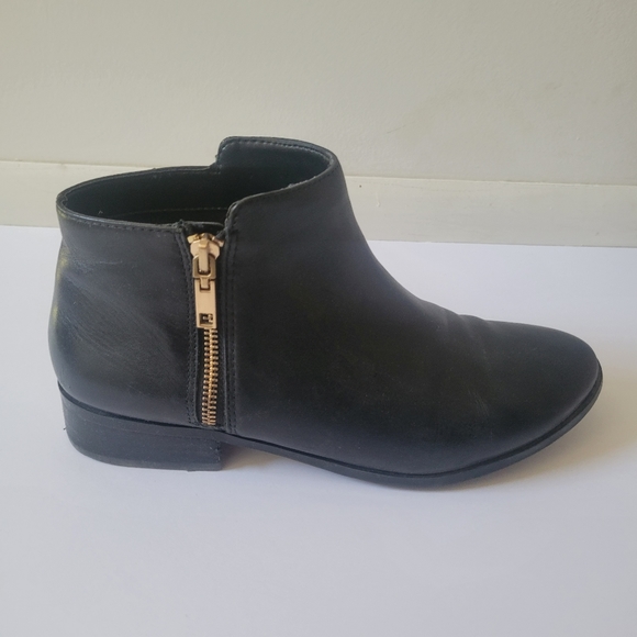Aldo Julianna Leather Ankle Boots Size 10 - Picture 2 of 5